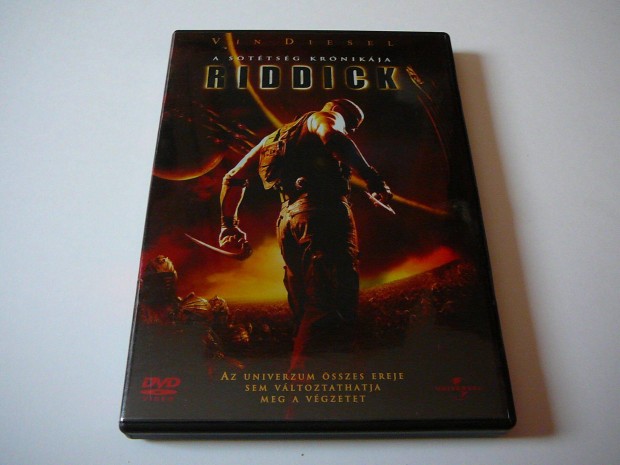Riddick - A sttsg krnikja - Vin Diesel DVD Film - Szinkronos!