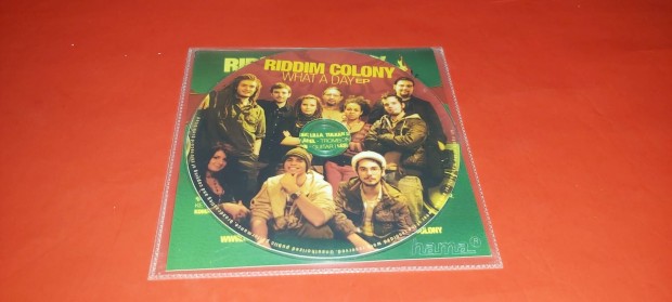 Riddim Colony What a day Ep  Cd 2000 cdr  Reggae 