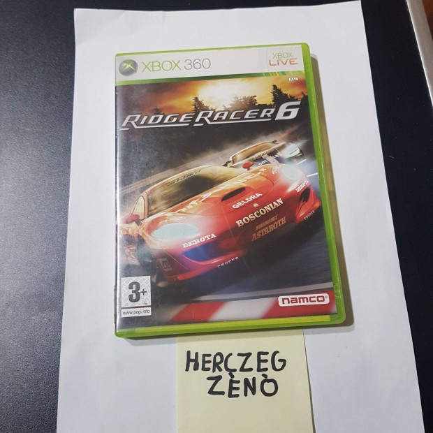 Ridge Racer 6 xbox360