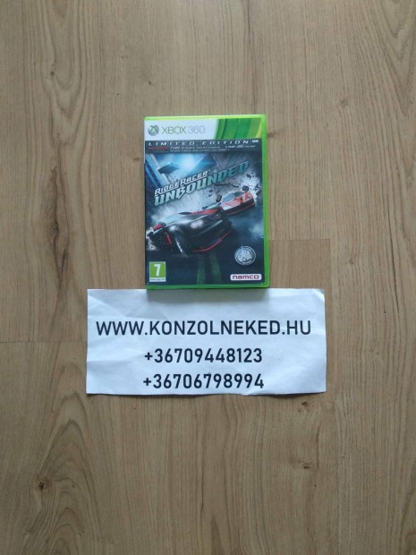 Ridge Racer Unbounded Xbox 360 jtk