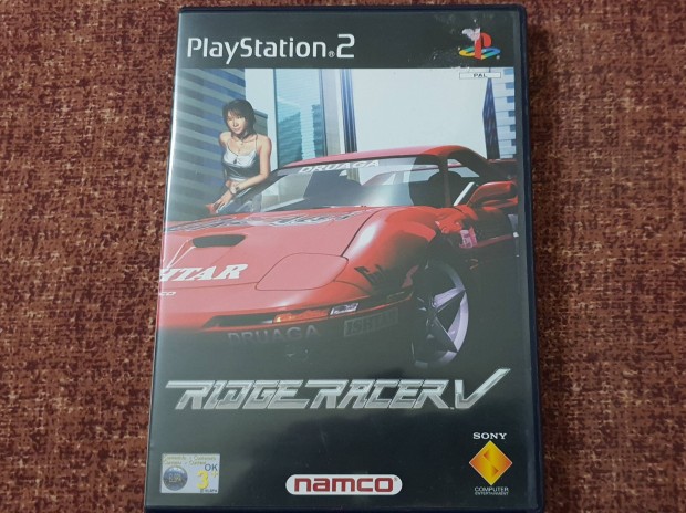 Ridge Racer V - Playstation 2 eredeti lemez ( 3500 Ft )