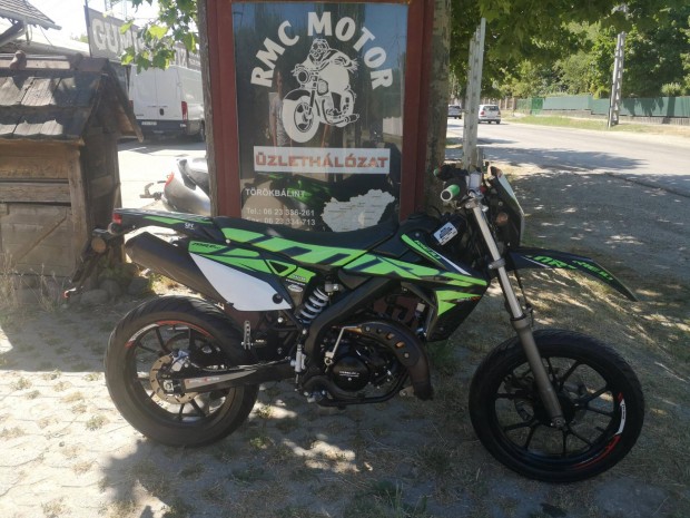 Rieju MRT 50 Supermoto Es/valós évj.-t ig. dok....