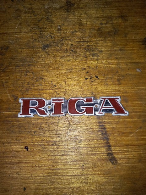 Riga sz�p �llapot� v�z felirat