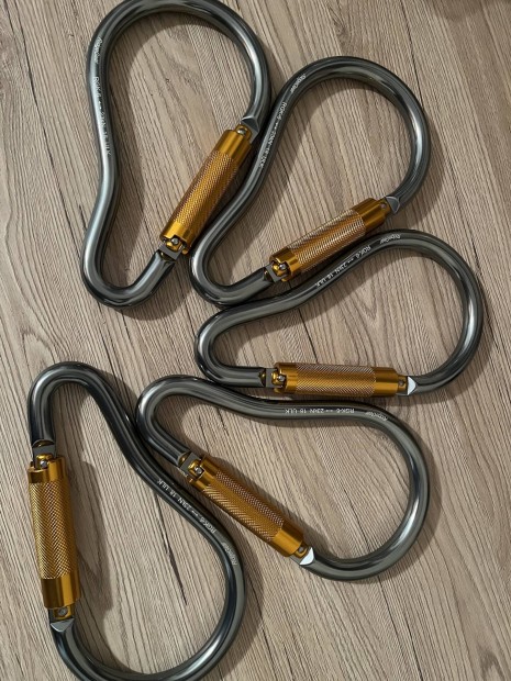 Rigdegear RK-6 5db vadonatj 240 mm-es ipari alumnium karabiner elad