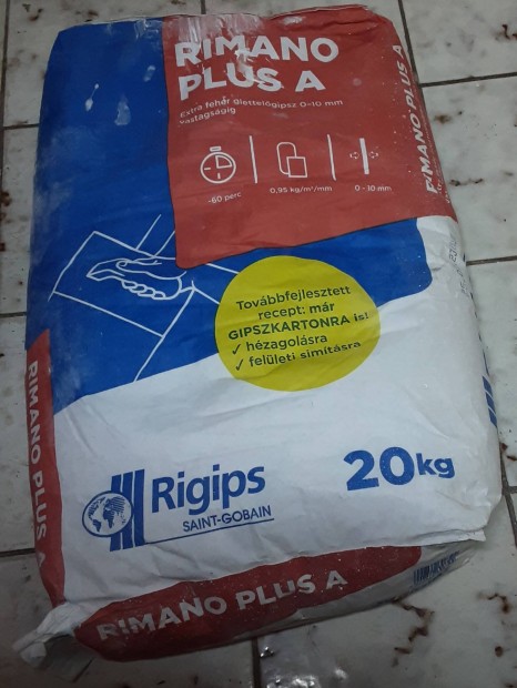 Rigips Rimano Plus A glettel gipsz 20 kg