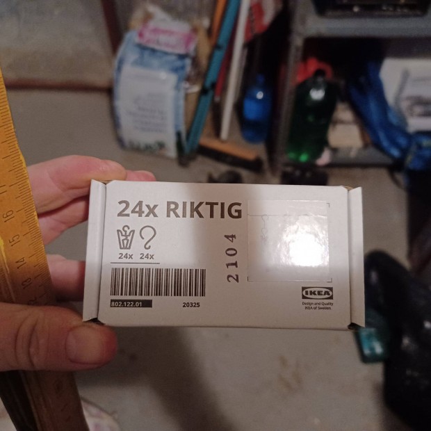 Riktig (IKEA) Fggnyakaszt csptetvel, 24 darab