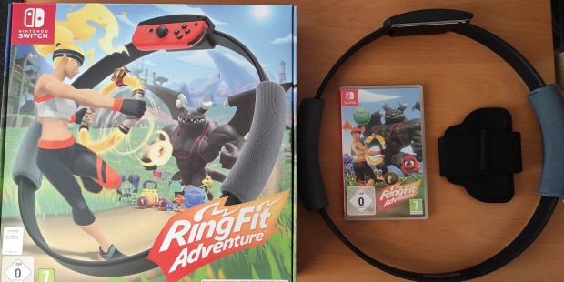 Ring Fit Adventures - Nintendo Switch jtk