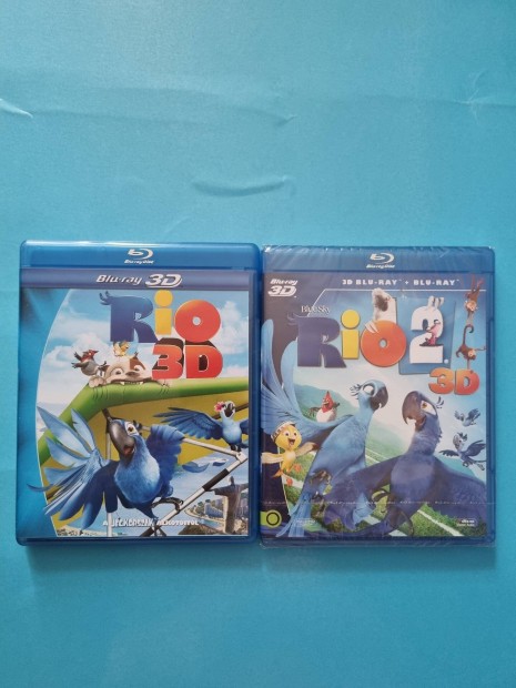Rio 1,2rsz 3D s 2d Blu-ray
