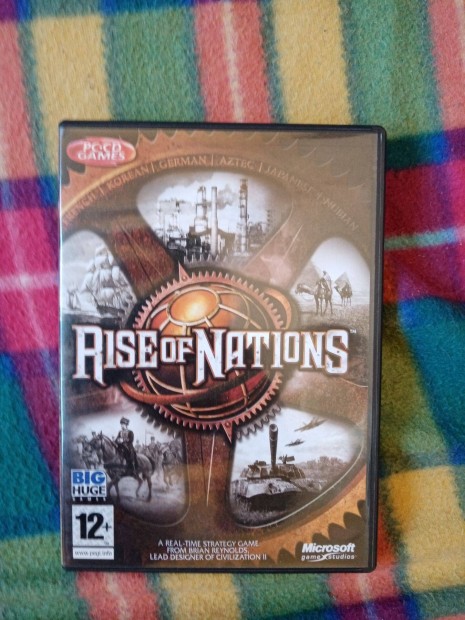 Rise of Nations PC CD ROM Games Angol Valsidej stratgiai jtk