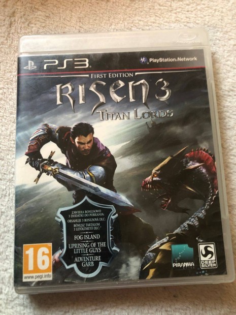 Risen 3 Titan Lords Ps3 Playstation 3 jtk