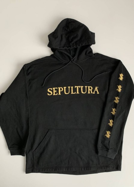 Ritka Blue Grape 1999 Sepultura Merch hoodie kapucnis