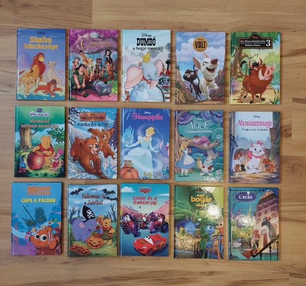 Ritka Disney knyvklub gyerek knyvek, meseknyvek CD-vel egyben elad