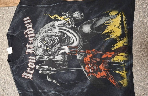 Ritka Iron Maiden póló Vintage Notb