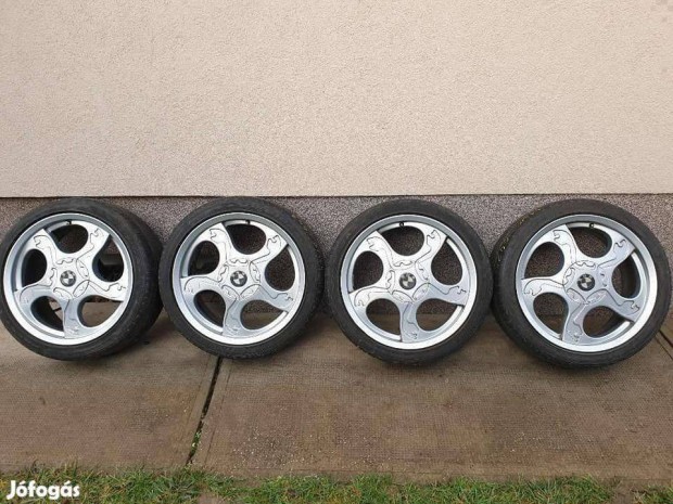Ritka Zender Monaco 18 colos, 5x120-as alufelnik, nyári gumikkal!