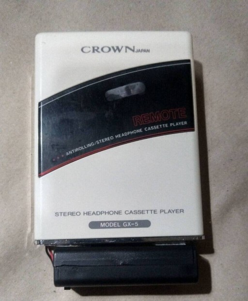 Ritka, Crown japan Gx-5 walkman