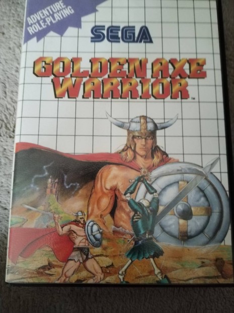 Ritka! Golden axe warrior jtk Sega kisfzete nlkl. 