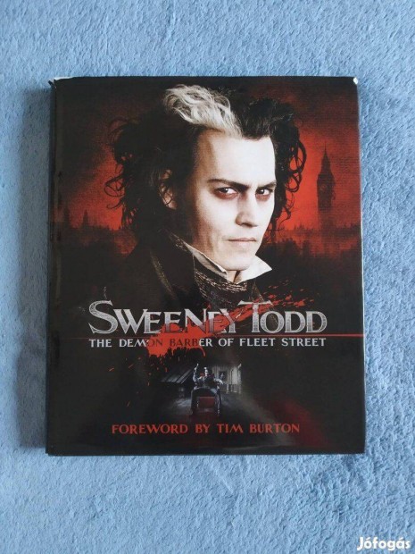 Ritka! Mark Salisbury - Sweeney Todd knyv (Johnny Depp)