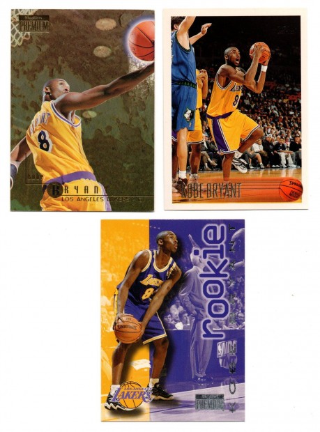 Ritkább Kobe Bryant kosaras lapok