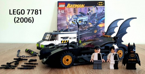 Ritkasg! 18 ves LEGO 7781 The Batmobile: Two-Face's Escape, tmutat