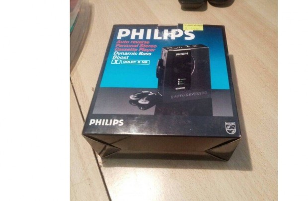Ritkaság! Bontatlan Philips walkman Dolby B AQ6408