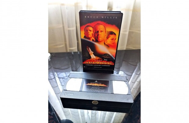 Ritkasg! Bruce Willis : Armageddon VHS kazetta EMV-mmel elltva
