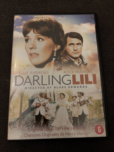 Ritkasg! Darling Lili DVD Julie Andrews Rock Hudson Blake Edwards