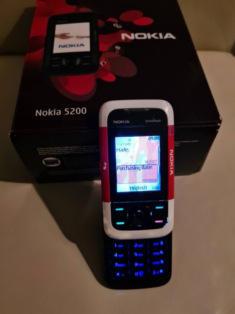 Ritkasg! j Nokia 5200 Xpress Music telefon elad