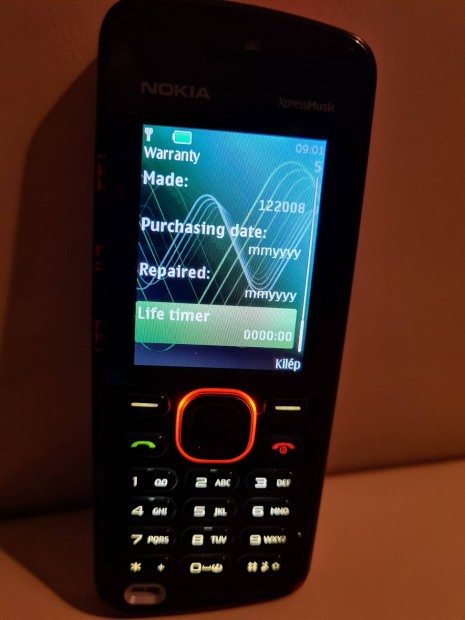 Ritkasg! j Nokia 5220 Xpress Music telefon elad