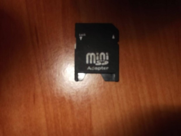 Ritkasg, elad egy mini SD memria krtyhoz adapter !
