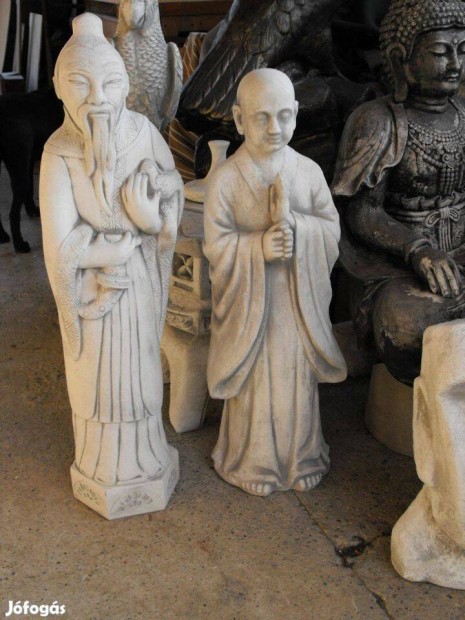 Ritkasgok Japn kerti k szobor Saolin szerzetes Knai agyag katona