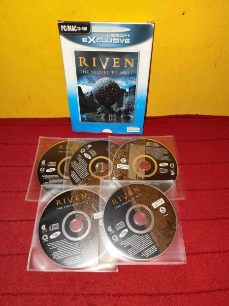 Riven: The Sequel To Myst PC CD