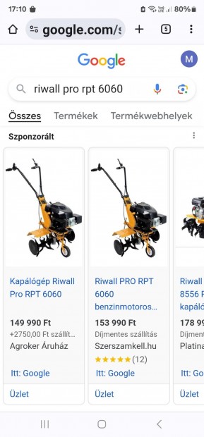 Riwall RPT 6060 kapagp