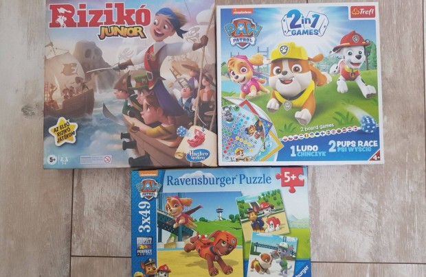 Rizik Junior, Mancs rjrat Ki nevet a vgn/Kutyafutam, Puzzle