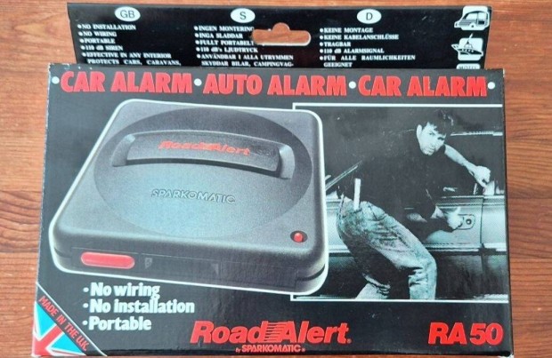 Road Alert RA50 riasztó és Datablock DB3 Immobilizátor eladó