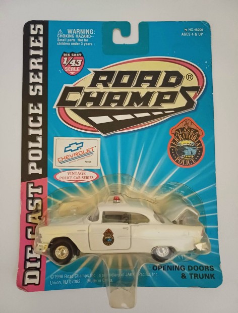 Road Champs 1:43 Chevy Belair Alaska Police