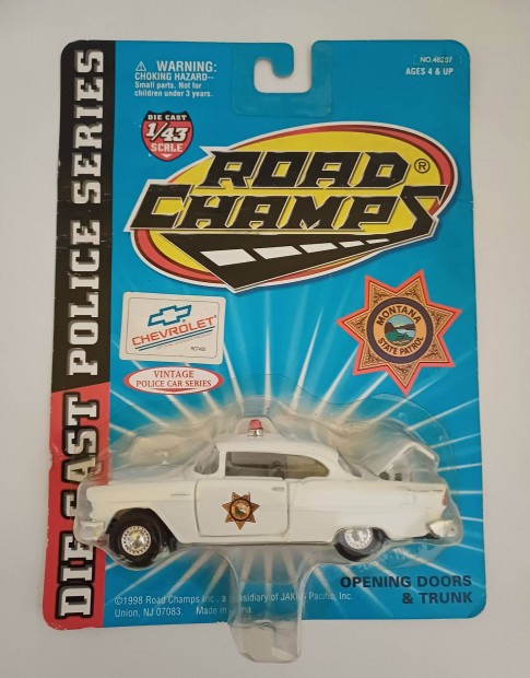 Road Champs 1:43 Chevy Belair Montana Police