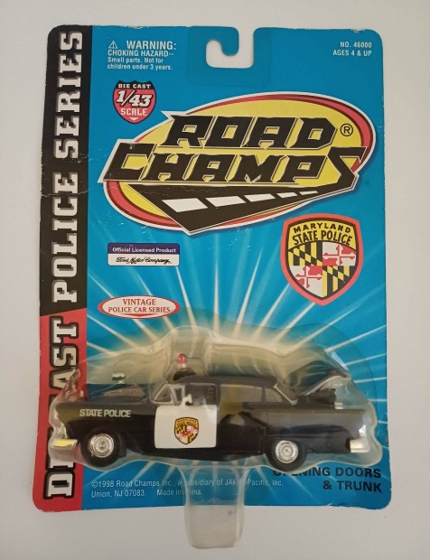 Road Champs 1:43 Ford Fairlane Marylan Police