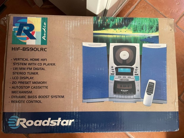 Roadstar HIF-8590LRC vadonat j dobozos, NOS kszlk