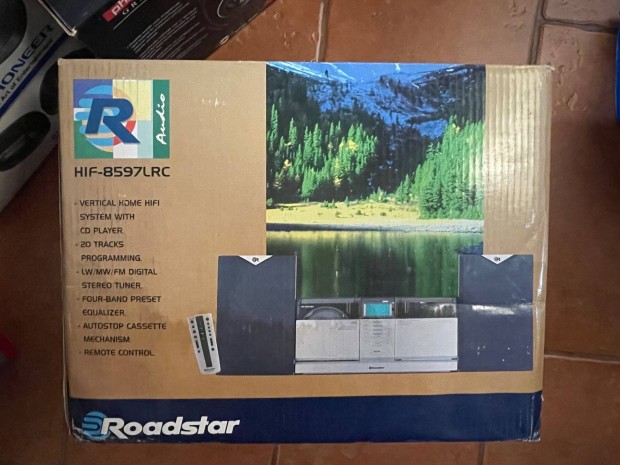 Roadstar HIF-8597LRC mini-hifi, vadonat j dobozos , NOS kszlk