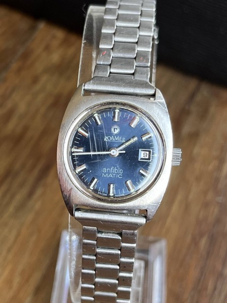 Roamer Anfibio Matic Date vintage automata női karóra