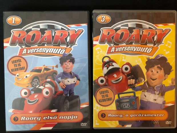 Roary, a versenyaut - Roary els napja + Roary, a garzsmester DVD
