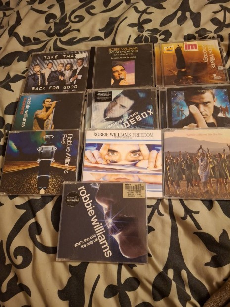 Robbie Williams CD Csomag