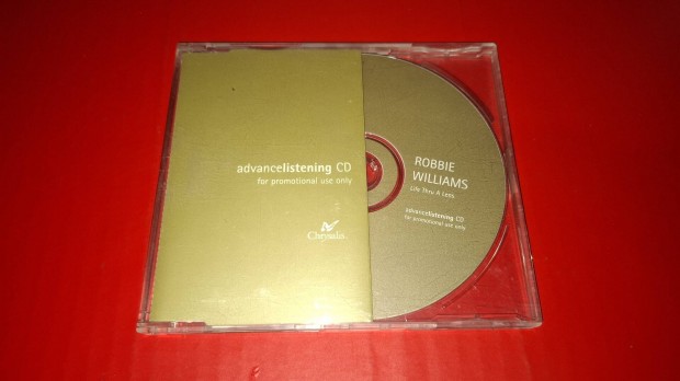 Robbie Williams Life thru a lens Promo maxi Cd 1997