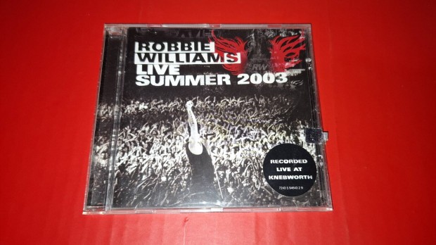 Robbie Williams Live Summer Cd 2003