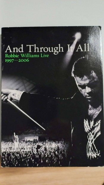 Robbie Williams Live - And Throug It All - 1997-2006 dupla CD elad