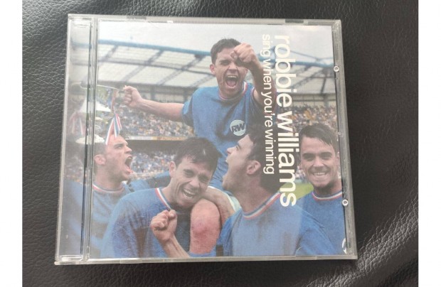 Robbie Williams Sing when you're winning CD
