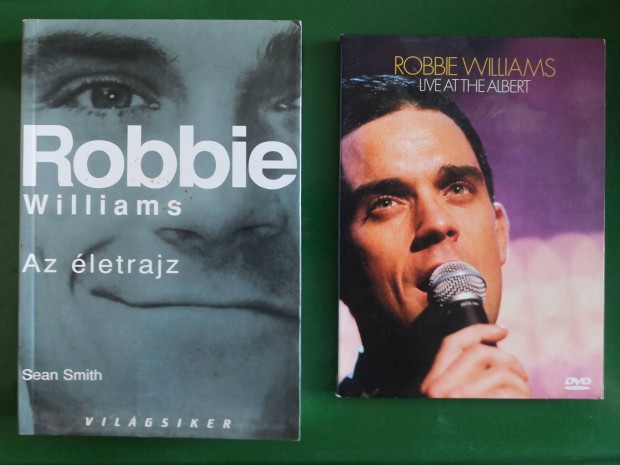 Robbie Williams knyv s DVD gyjtknek. 