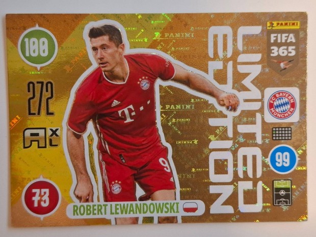 Robert Lewandoski Panini limited Edition