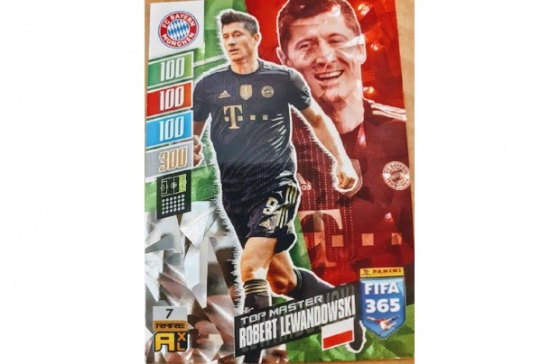 Robert Lewandowski Bayern Mnchen Top Master focis krtya FIFA 2022