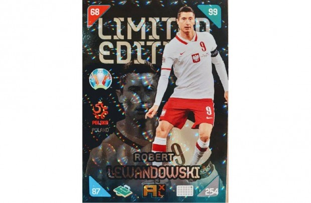 Robert Lewandowski Lengyelorszg Limited focis krtya Kick Off 2021